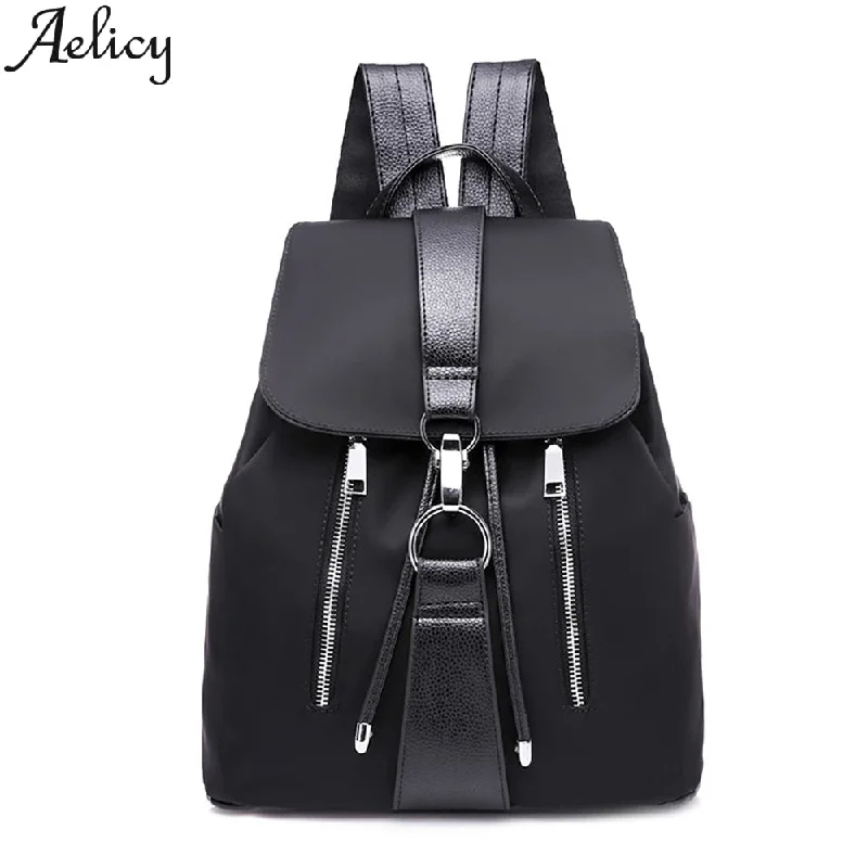 Bags For Free-Spirited And Artistic Styles Fashion Women Hook Backpack