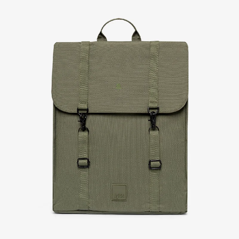 Rustic Bags For Outdoor And Nature-Inspired Looks Handy Backpack Olive