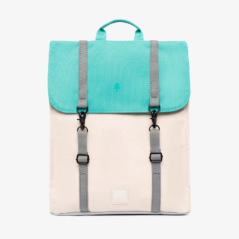 Vintage-Inspired Handy Backpack Cala Block