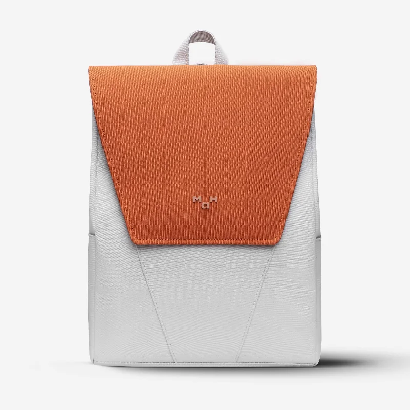 Light Grey + Orange Flap