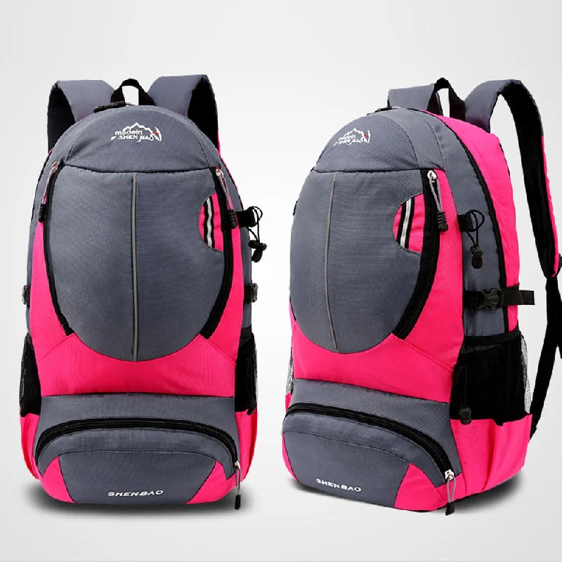 Spacious And Discounted Bags Male Foldable Canvas Bucket Rucksack Backpack