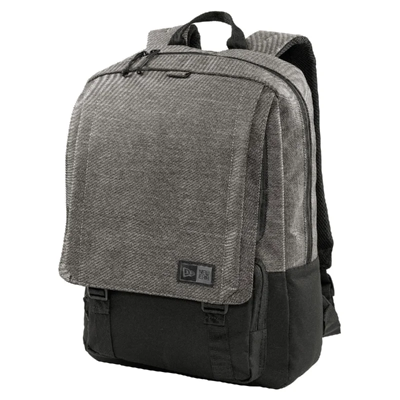 Bags With Tsa-Approved Features New Era Black Twill Heather/Black Legacy Rucksack