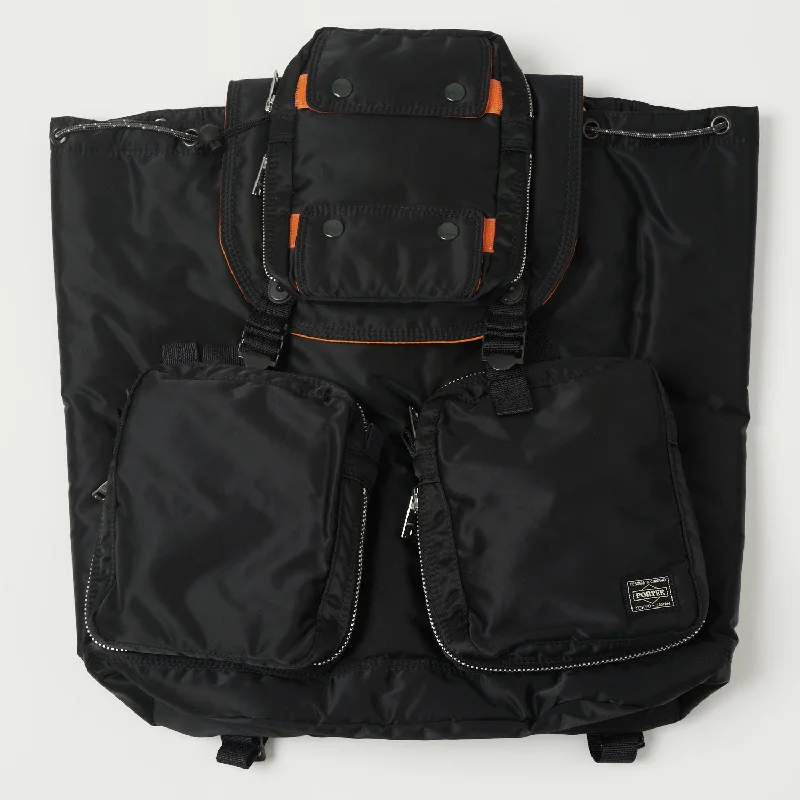 Limited Edition Bags For Collectors Porter-Yoshida & Co. Tanker Ruck Sack - Black