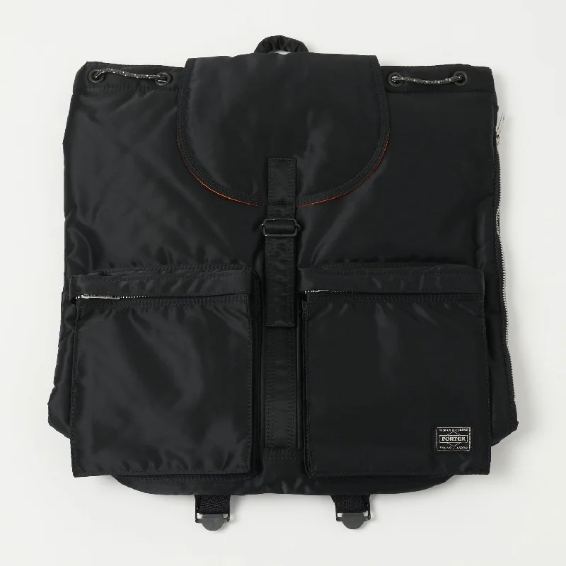 Bags For Personalized Gifts Porter-Yoshida & Co. Tanker Ruck Sack - Black