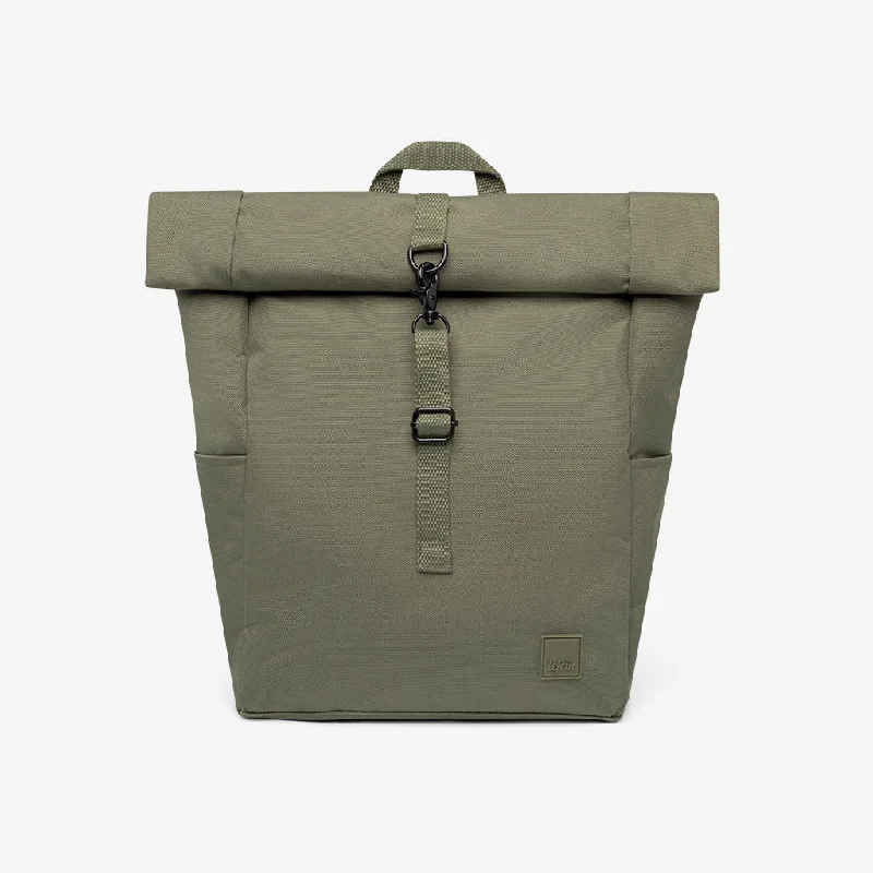 Urban Style Roll Mini Backpack Olive