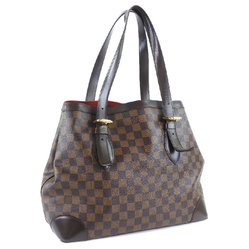 Tote Bag For Everyday Use Louis Vuitton Brown Canvas Hampstead tote bag