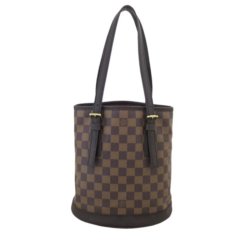 Senior Travelers Louis Vuitton Brown Canvas Bucket tote bag