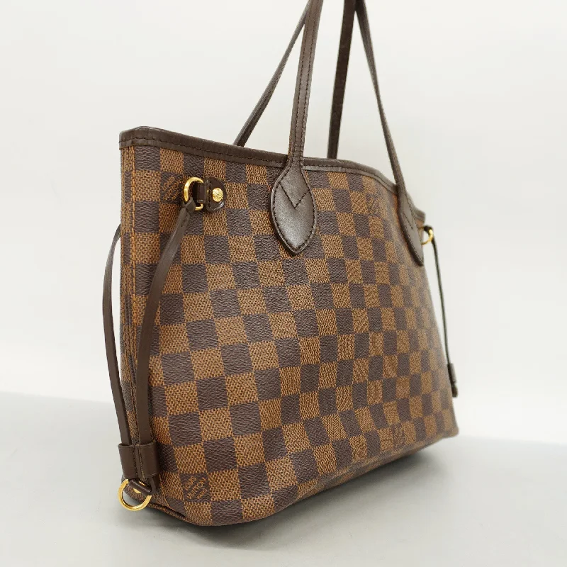 Luxury Bags On Sale LOUIS VUITTON Auth  Damier Neverfull PM N51109 Women's Tote Bag