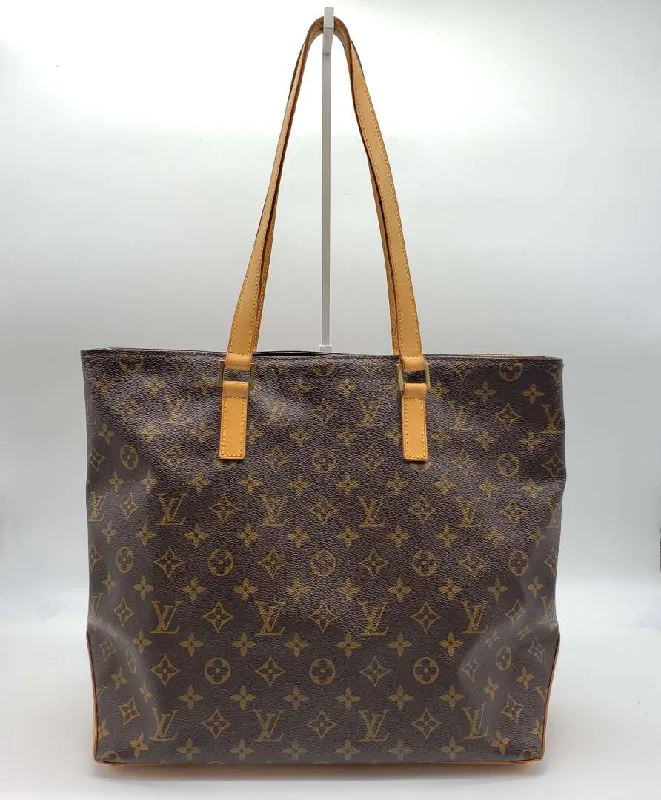 Luxury Bags For Professionals With Discounts Louis Vuitton Cabas Mezzo Browns Monogram Tote Bag