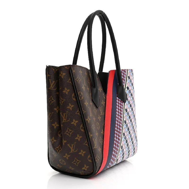 Customizable Bags For Personalized Style LOUIS VUITTON CALFSKIN MONOGRAM KIMONO TOTE MM