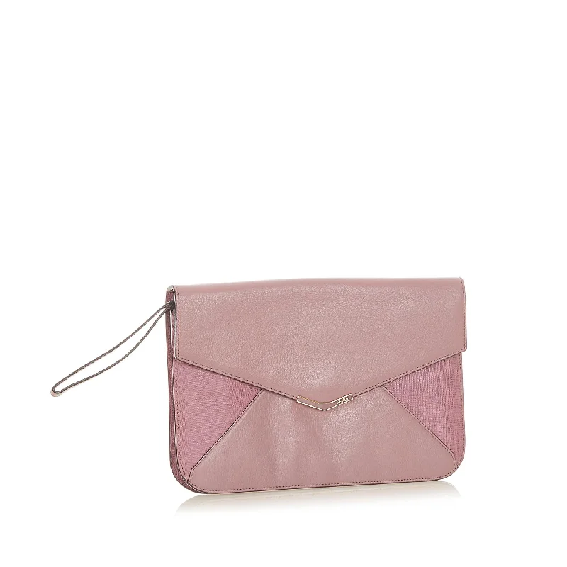 Spacious Bags With Holiday Promotions Fendi 2Jours Envelope Clutch Bag (SHG-31691)