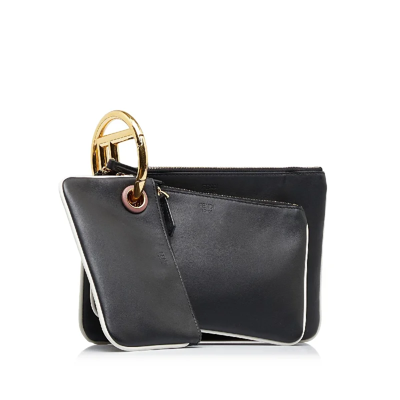 Luxury Bags On Sale Fendi Triplette Clutch Bag (SHG-2bo599)