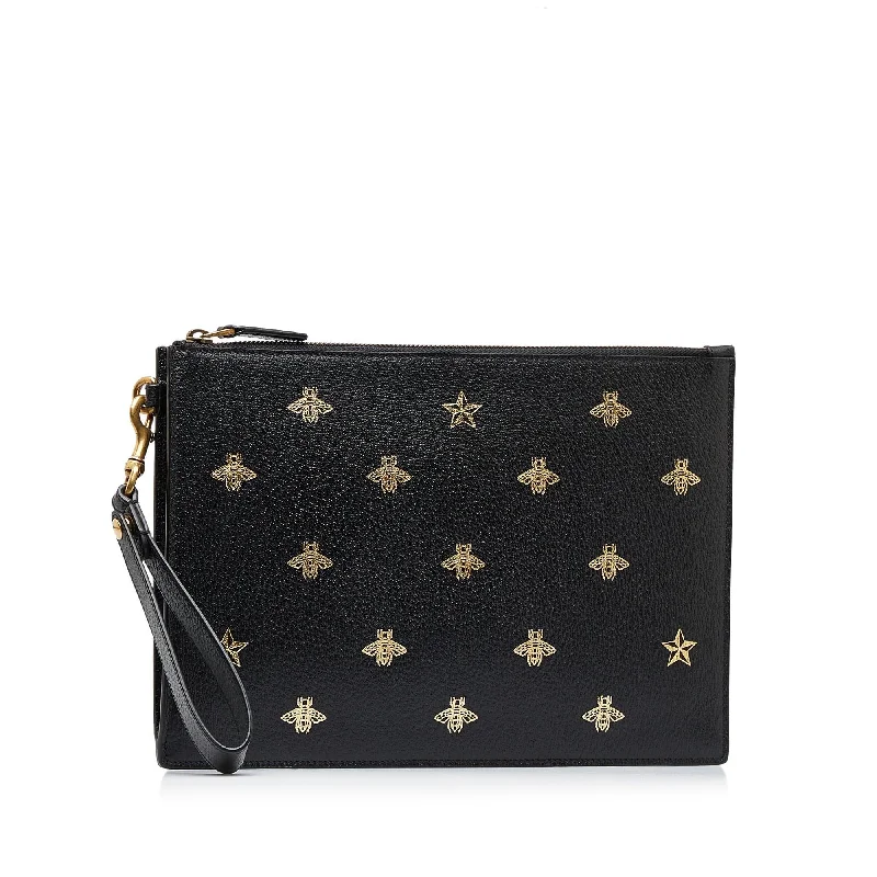 Inspired Bags For Affordable Luxury Gucci Bee Star Clutch (SHG-AF5WVQ)