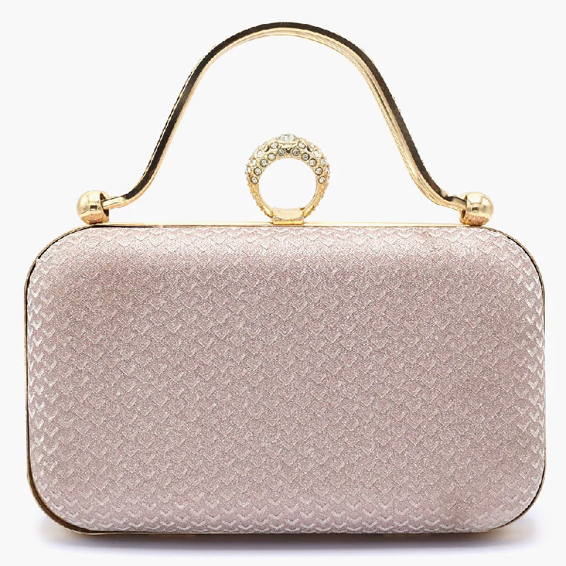 Inspired Bags For Affordable Luxury Bridal Clutch - Peach