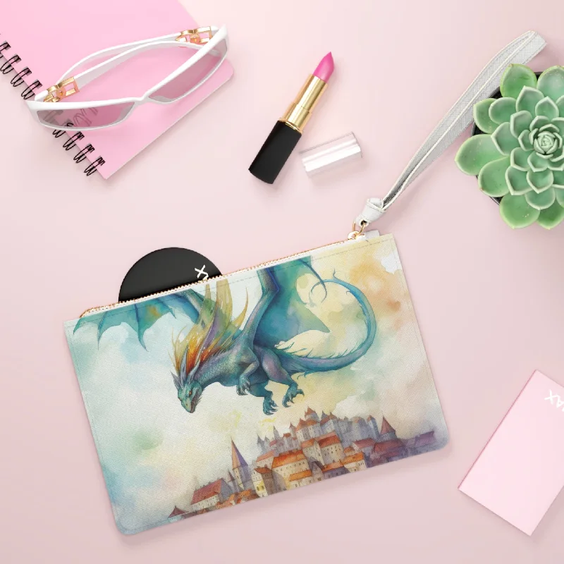 Stylish And Affordable Bags For Every Occasion Clutch Bag - Dragon Watching Over Us