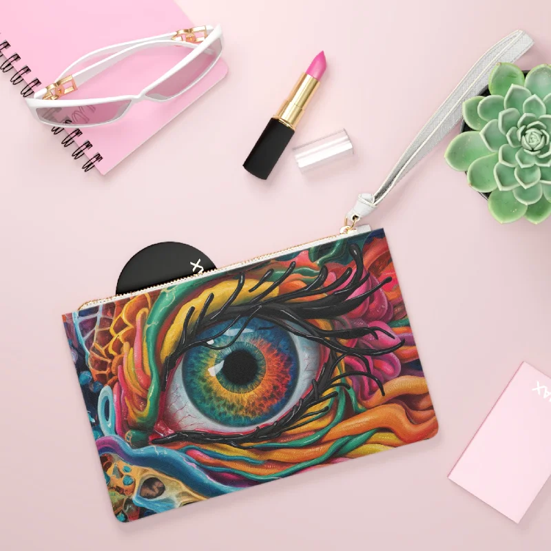 Professional Bags With Office Discounts Clutch Bag - Dragon's Eye