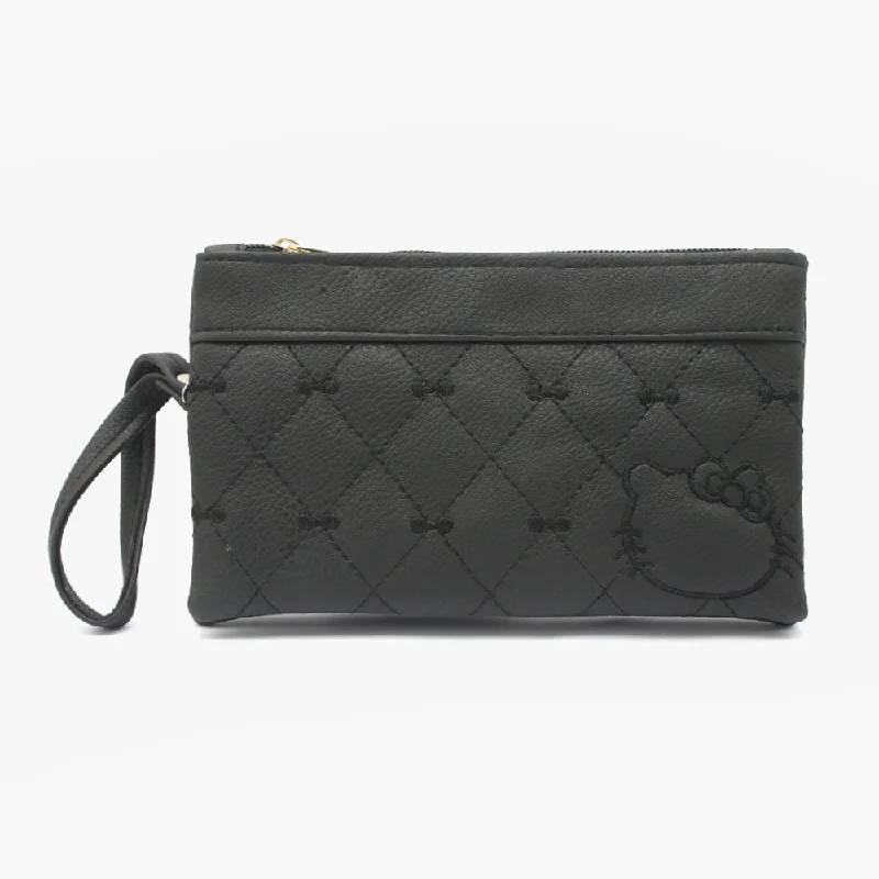 Rustic Bags For Outdoor And Nature-Inspired Looks Women's Clutch - Black