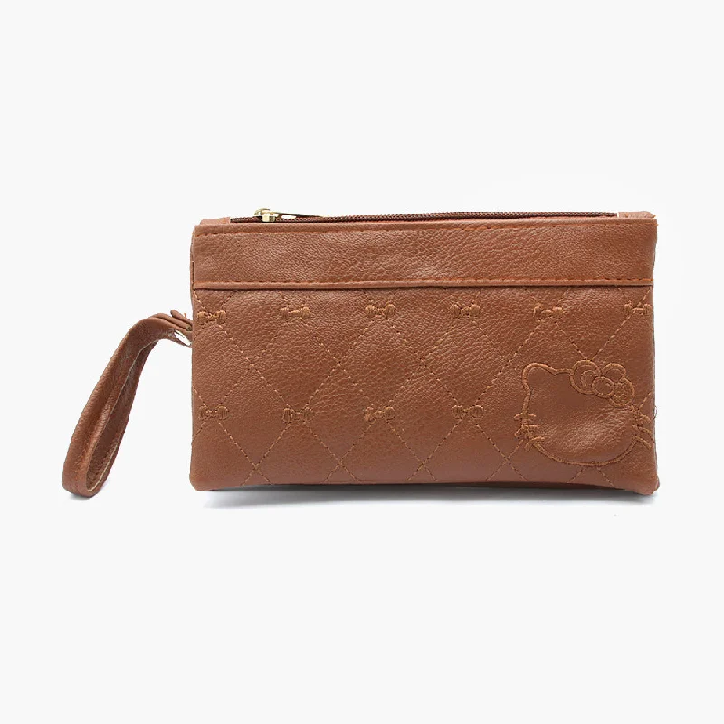 Urban Bags For City Life And Streetwear Fashion Women's Clutch - Dark Brown