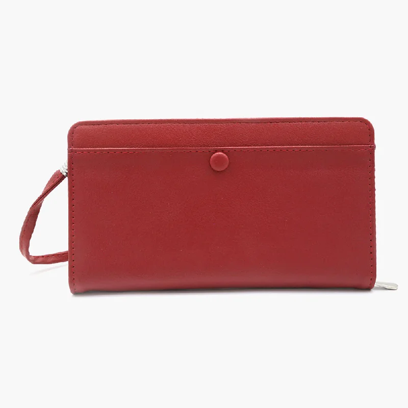 Functional Bags For Busy Moms And Dads Women's Clutch - Maroon