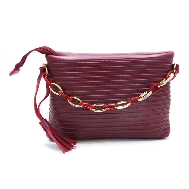 Lightweight And Affordable Bags Women's Clutch - Maroon