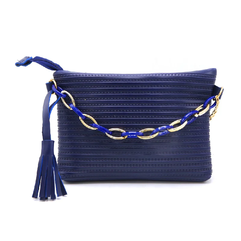 Odor-Resistant And Budget Bags Women's Clutch - Navy Blue