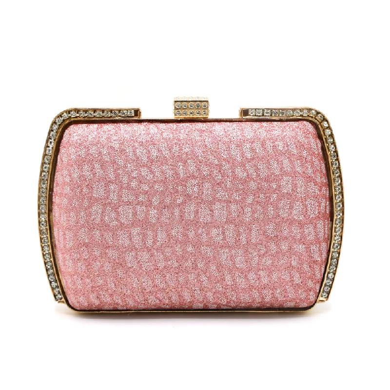 Versatile Bags That Suit Any Outfit Or Event Women's Fancy Clutch - Peach