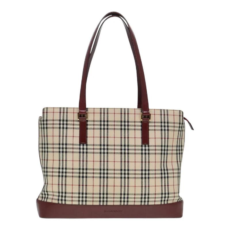 Trendy Festival Bags With Limited-Time Offers Burberry Nova Check  Canvas Tote Bag (Pre-Owned)