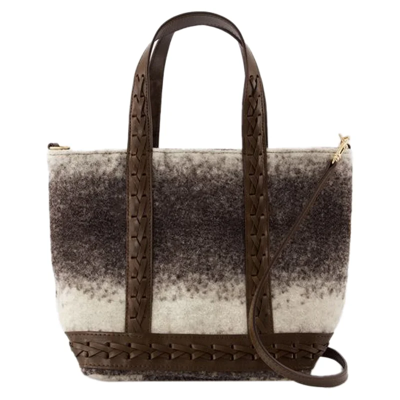 Handbag For Fashion Cabas S Shopper Bag - Vanessa Bruno - Wool - Brown