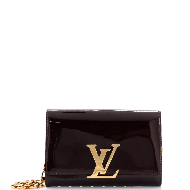 Luxurious Bags With Limited-Time Offers Chain Louise Clutch Patent MM