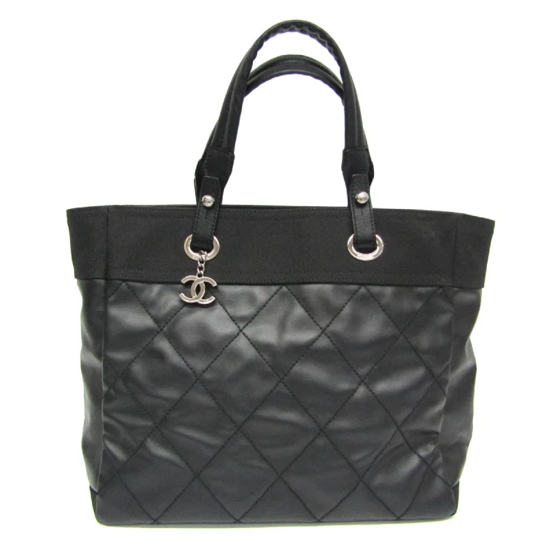 Bags With Tsa-Approved Features Chanel Biarritz  Leather Tote Bag (Pre-Owned)