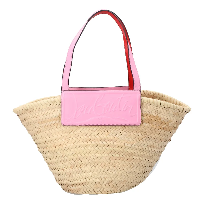 Eco-Friendly Bags With Discounts Christian Louboutin Loubishore Pink