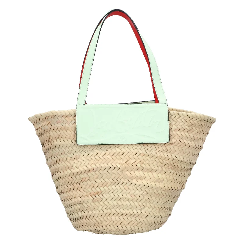 Holiday Gift Bags For Christmas Christian Louboutin Loubishore Tote Green