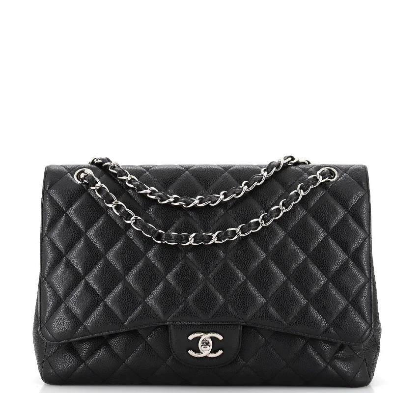 Affordable Bags For Budget Shoppers Classic Single Flap Bag Quilted Caviar Maxi