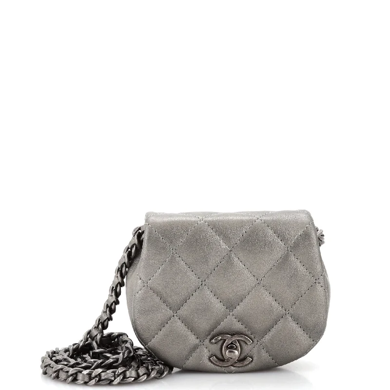 Elegant And On-Sale Evening Bags Coco Mail Clutch with Chain Quilted Calfskin Mini