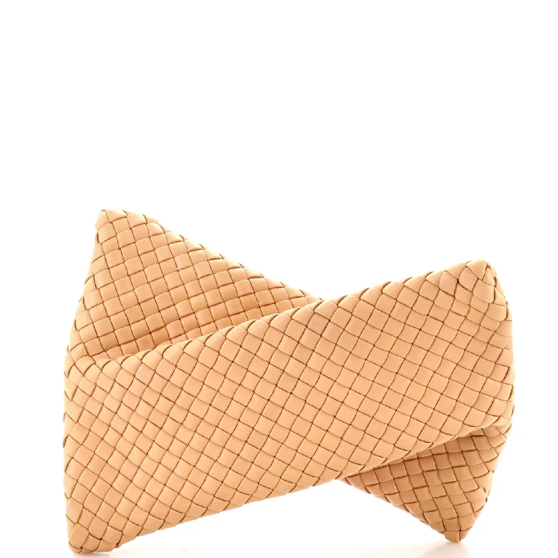 Luxury Bags On Sale Crisscross Clutch Intrecciato Nappa