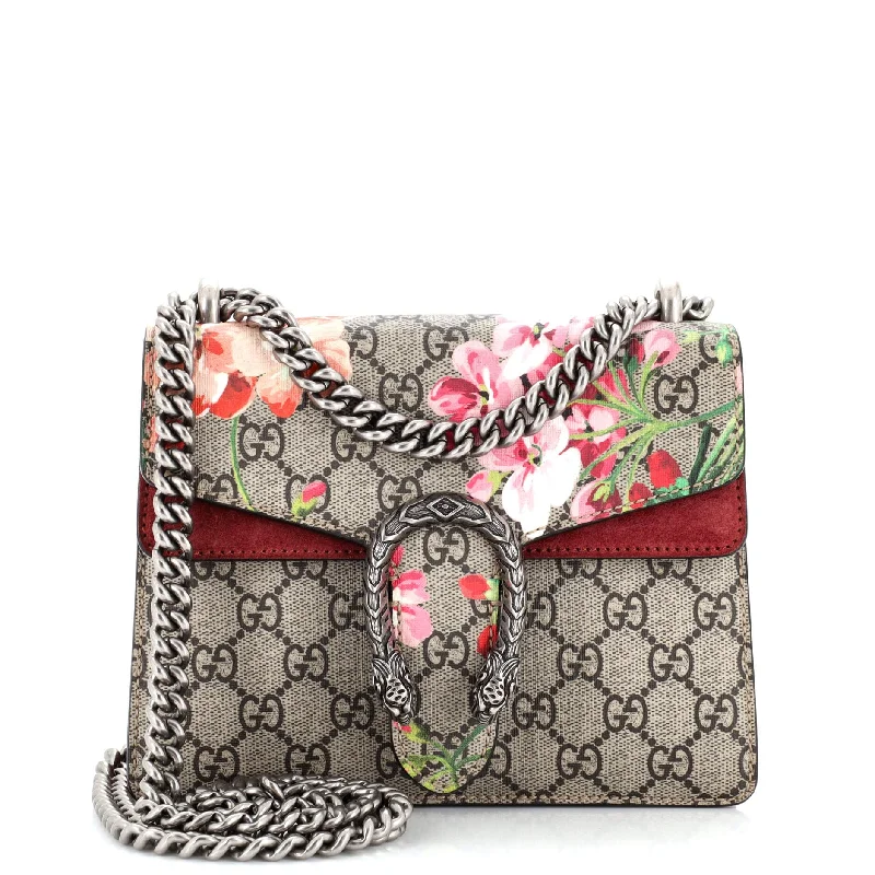 Seasonal Sale Bags Dionysus Bag Blooms Print GG Coated Canvas Mini