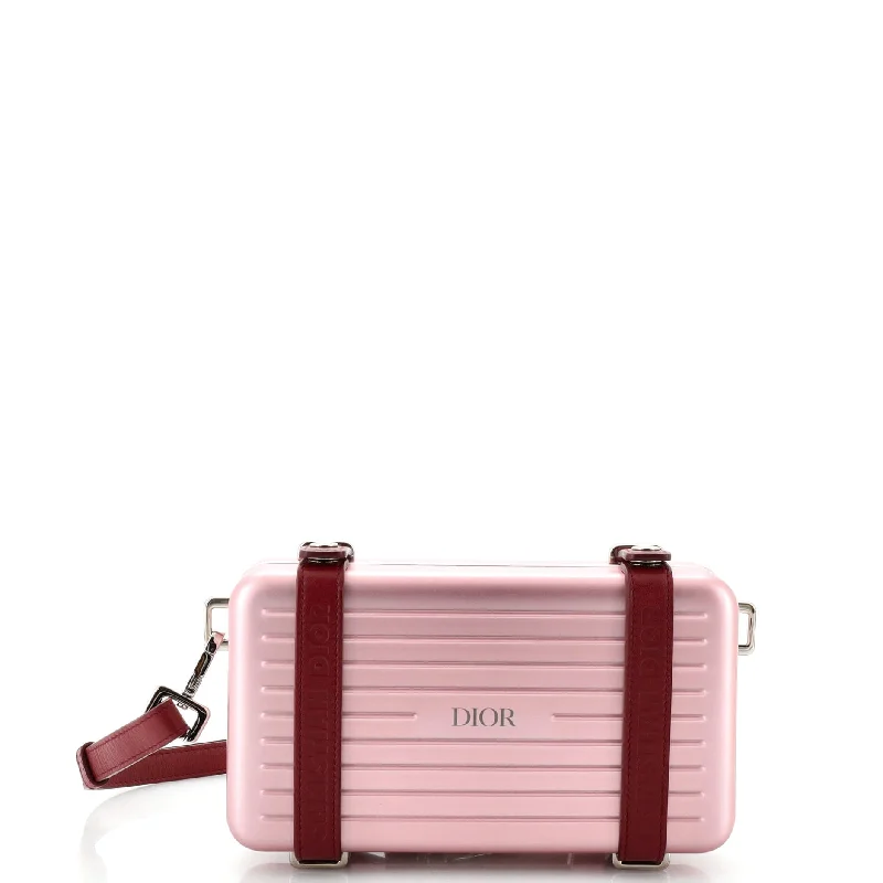 Elegant New Year Party Bags With Flash Sales Dior x Rimowa Personal Clutch Aluminum