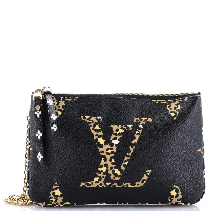 Affordable Bags For Budget Shoppers Double Zip Pochette Limited Edition Jungle Monogram Giant