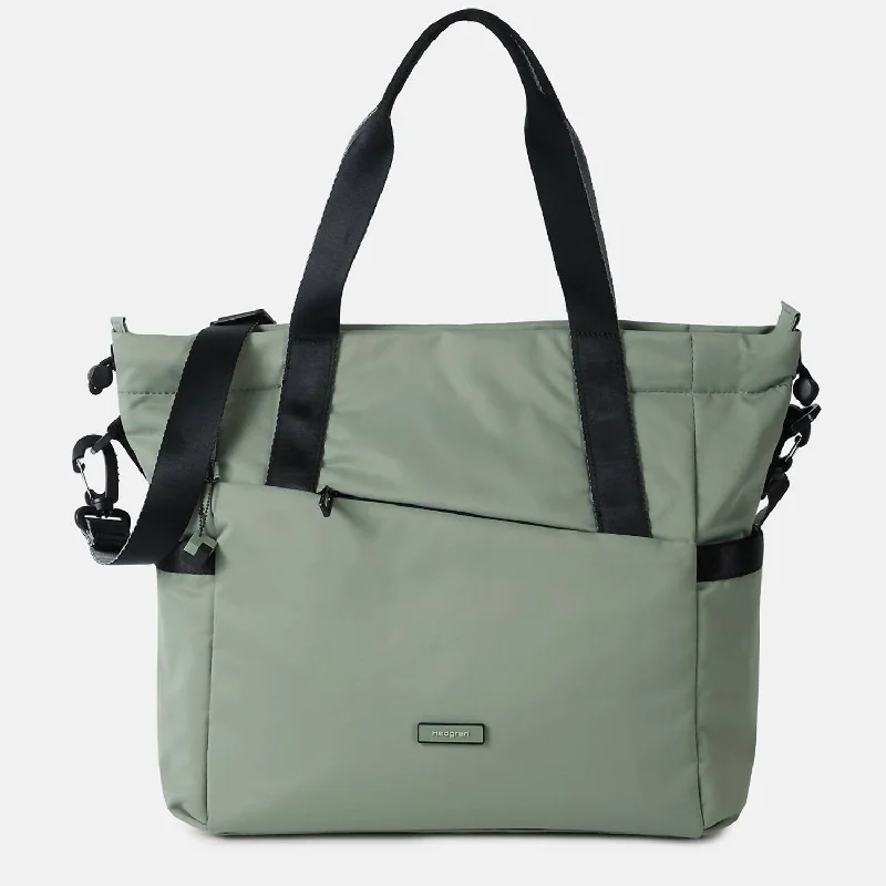 Stylish Bags For Fashion Influencers And Bloggers Galactic Shoulder Bag/tote In Northern Green