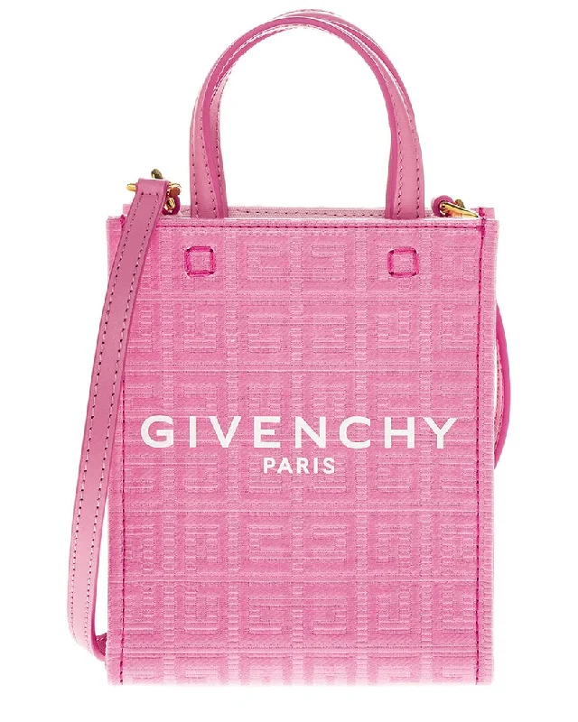 Inspired Bags For Luxury Fashion Lovers Givenchy G Vertical Mini Canvas Tote