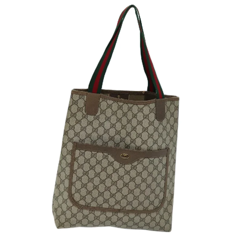 Seasonal Clearance Bags For Summer Gucci Sherry  Canvas Tote Bag (Pre-Owned)