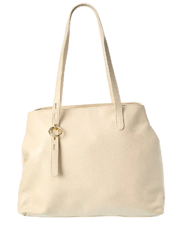 Vintage-Inspired Italian Leather Tote