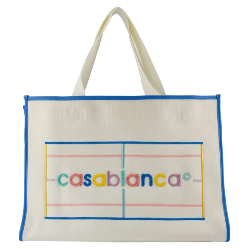 Seasonal Sale Bags Knit Shopper Bag - Casablanca - Synthetic - Yellow