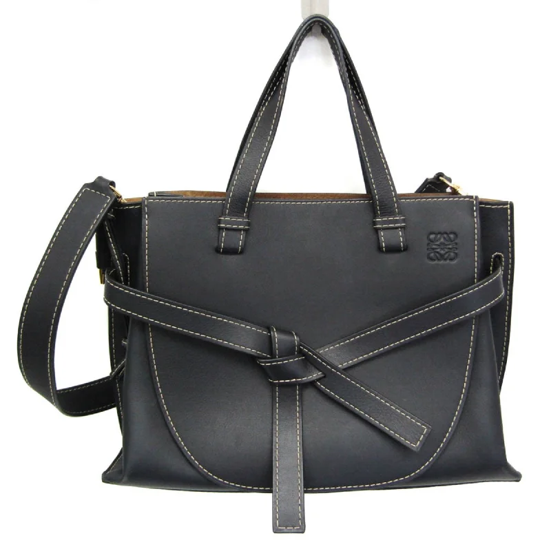 Vintage Bags For Retro And Classic Fashion Lovers Loewe Gate  Leather Tote Bag (Pre-Owned)