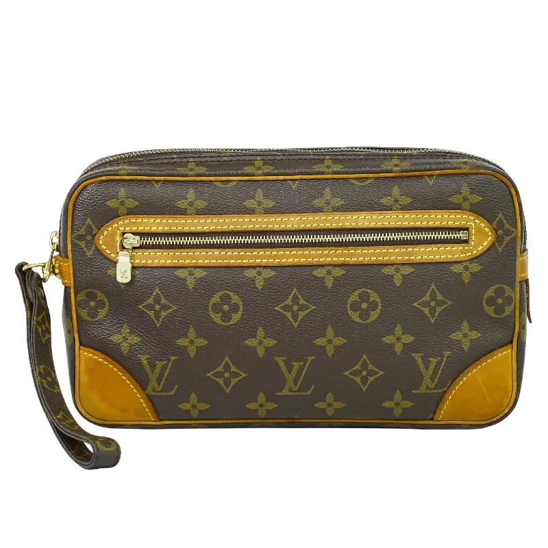 Designer-Inspired Bags At Budget-Friendly Prices Louis Vuitton Marly  Canvas Clutch Bag (Pre-Owned)