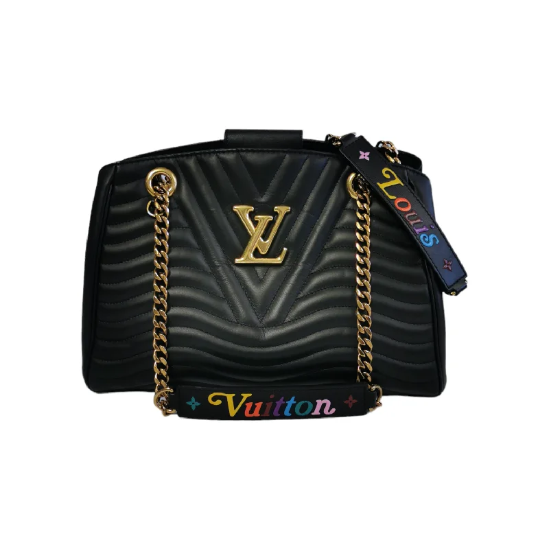 Festive Holiday Gift Bags Louis Vuitton New Wave Chain Tote Bag