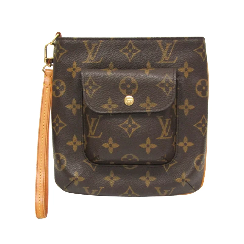 Discounted Designer Bags On Sale Louis Vuitton Partition  Canvas Clutch Bag (Pre-Owned)