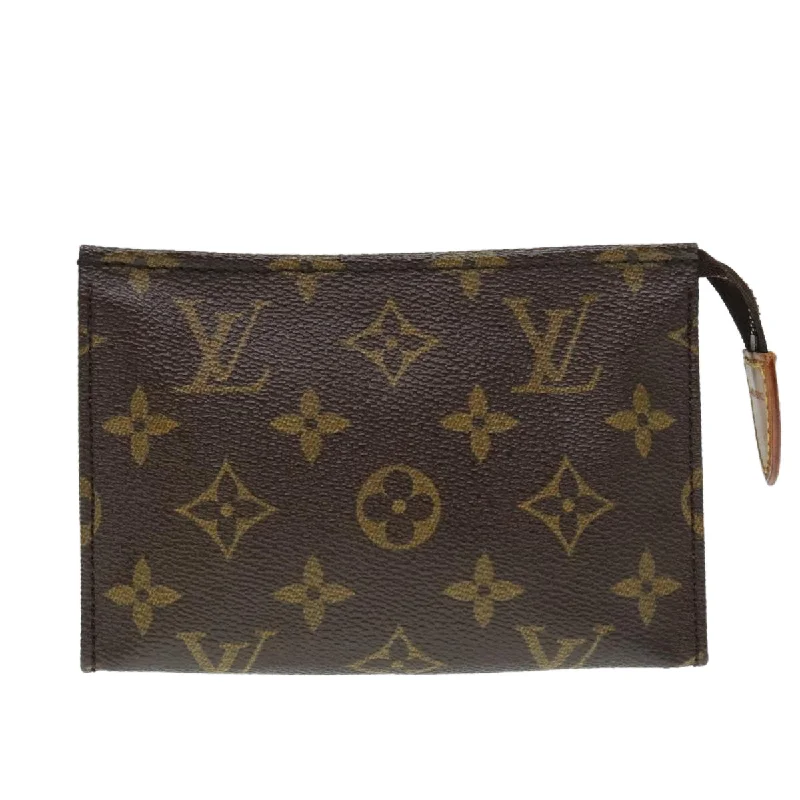 Eco-Friendly Bags For Sustainable Fashion Lovers Louis Vuitton Poche Toilette 15  Canvas Clutch Bag (Pre-Owned)