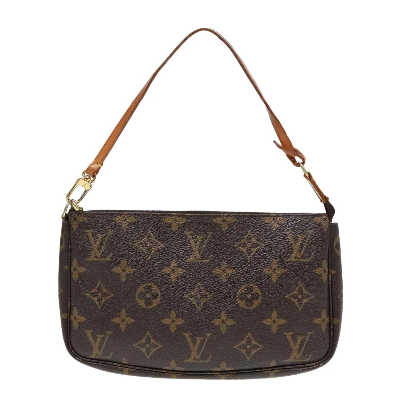 Elegant Bags For Formal Events And Luxury Occasions Louis Vuitton Pochette Accessoire  Canvas Clutch Bag (Pre-Owned)