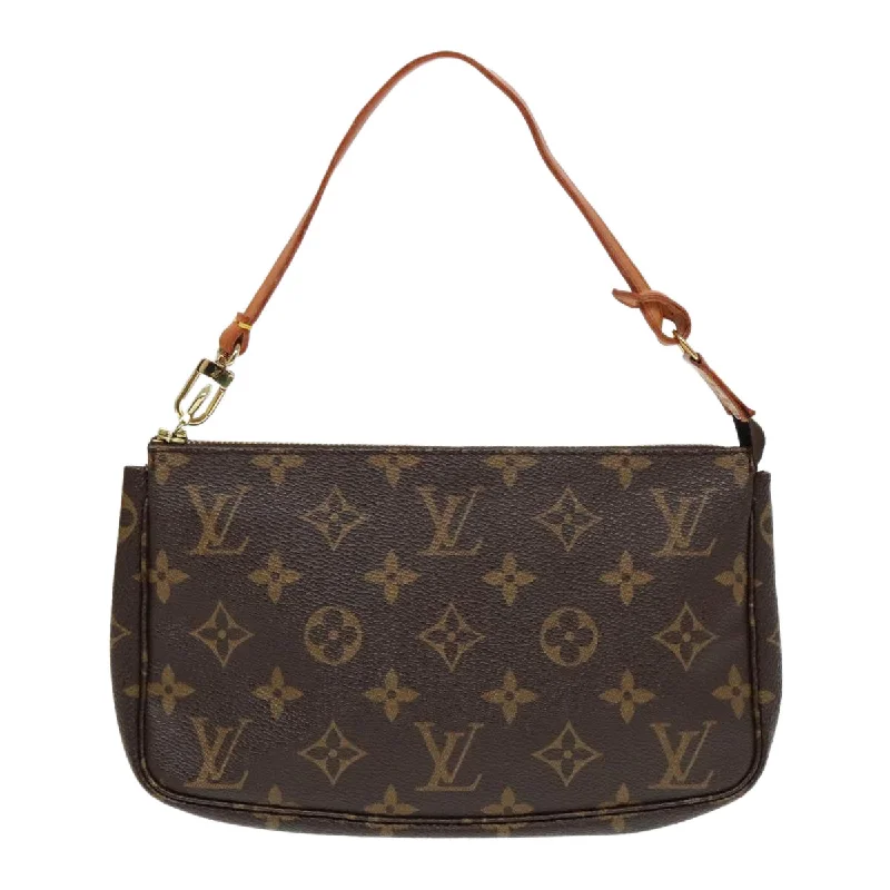 Stylish Bags With Discounts Louis Vuitton Pochette Accessoire  Canvas Clutch Bag (Pre-Owned)